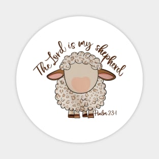 The Lord Is My Shepherd, Lord's Prayer, Christian Easter, Religious Magnet